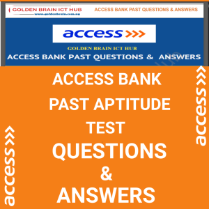 Access Bank Aptitude Test Past Questions & Answers