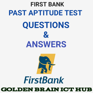 First Bank Aptitude Test Past Questions & Answers